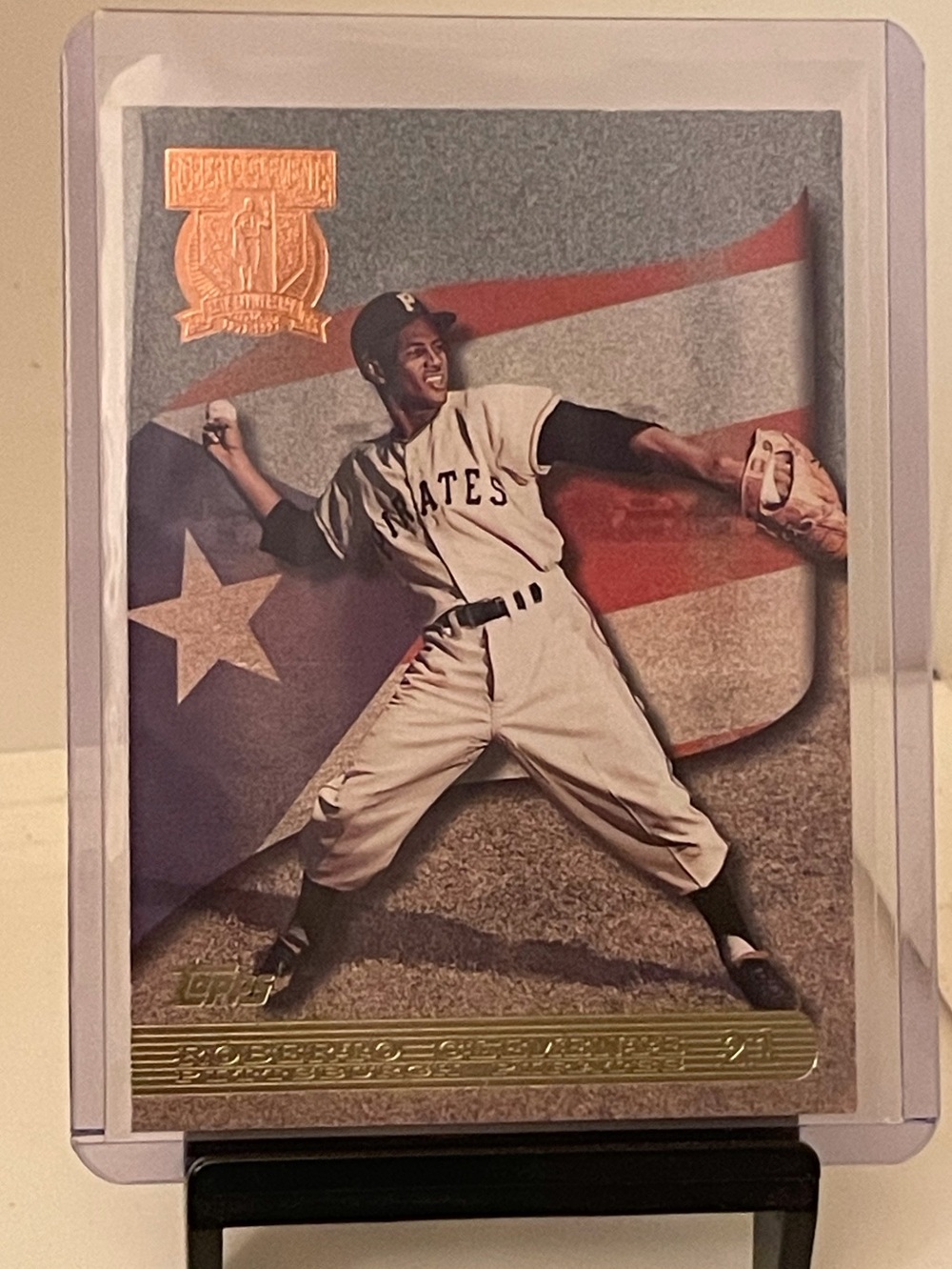 Roberto Clemente Topps 1998-Tribute to Roberto Clemente-Pittsburgh Pirates